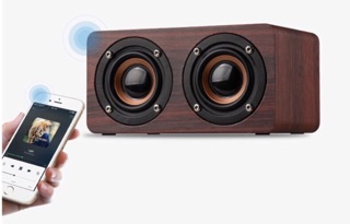 Loa Bluetooth gỗ siêu hay - W5