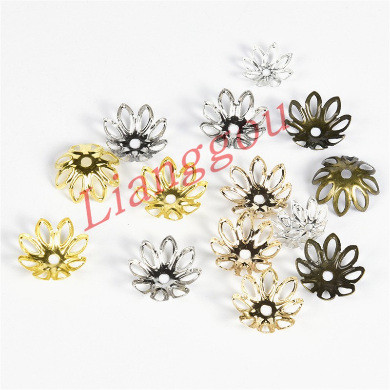 Set 100 Cánh Hoa Sen 8 Cánh Dùng Làm Trang Sức