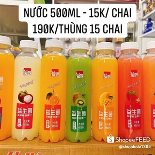 Nước ép trái cây nguyên chất vị măng cụt .xoài .cam.dâu. đào.chanh leo. kiwi 488ml