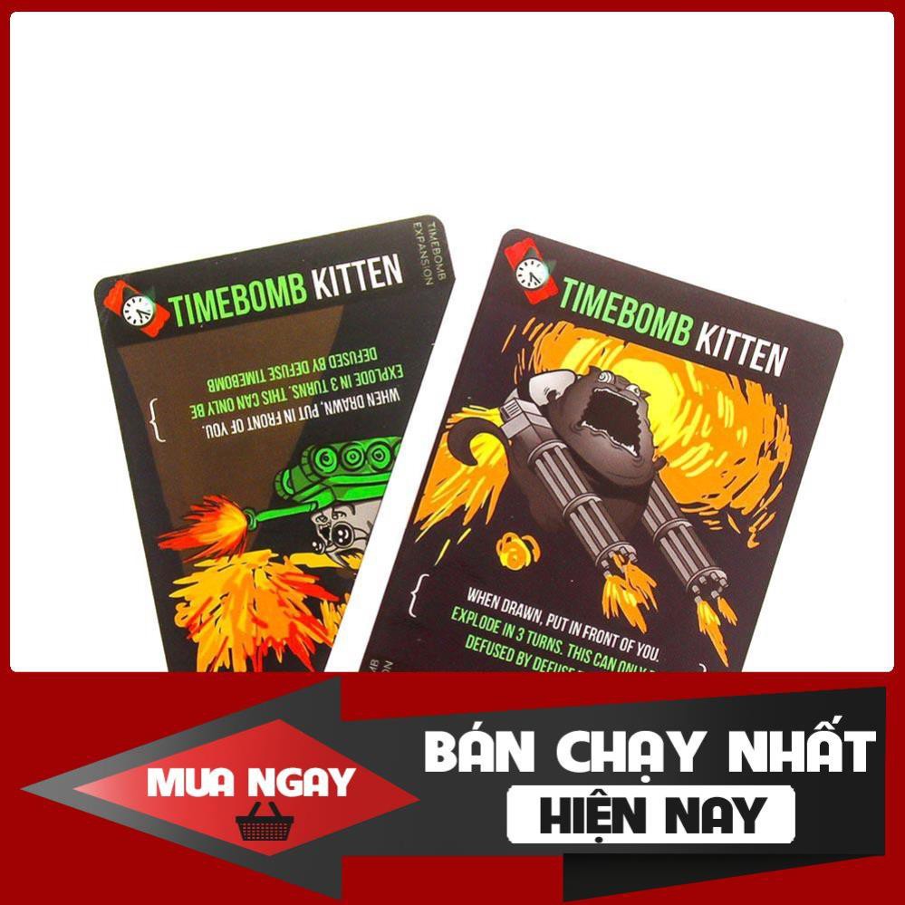 Thẻ bài Combo Exploding Kitten và bản mở rộng Timebomb Kittens