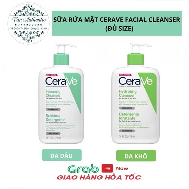 Sữa Rửa Mặt Cerave Cleanser Nhẹ Dịu &amp; Lành Tính