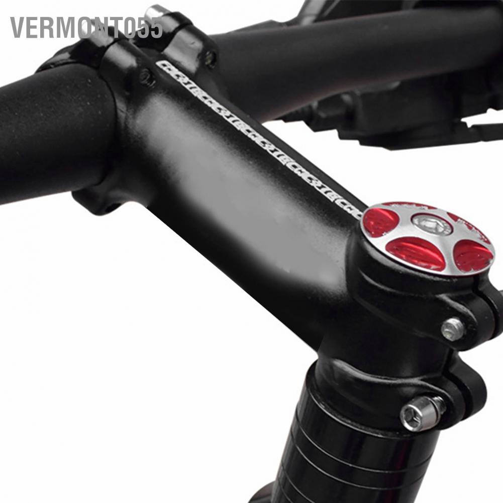 Vermont055 Aluminium Alloy High Strength Black Simple Generous Safer Riding Road Bike Stem Mountain Bicycle Cycling Accessory