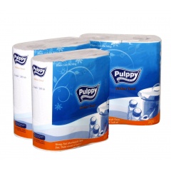Giấy lau đa năng Pupply cuộn dài - 2 cuộn