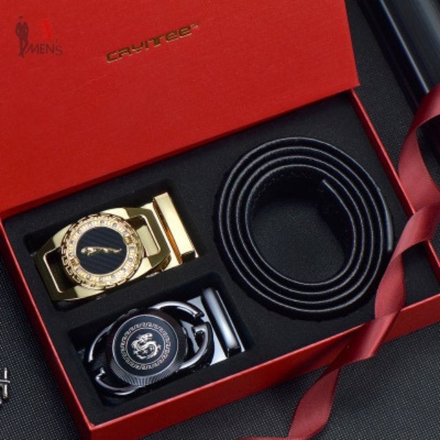 Dây nịt nam thắt lưng nam da thật Cao Cấp