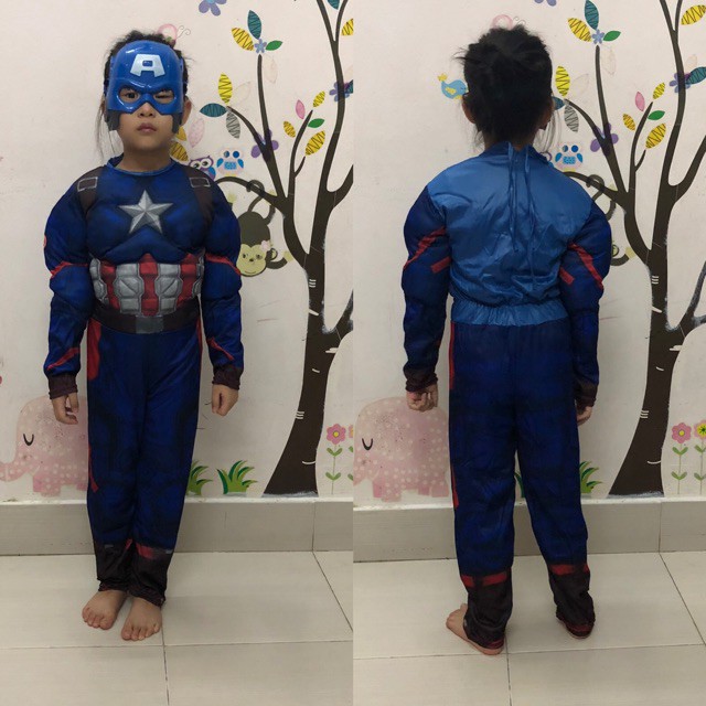 Quần áo siêu nhân cho bé hóa trang halloween Herokids COSPLAY21XX