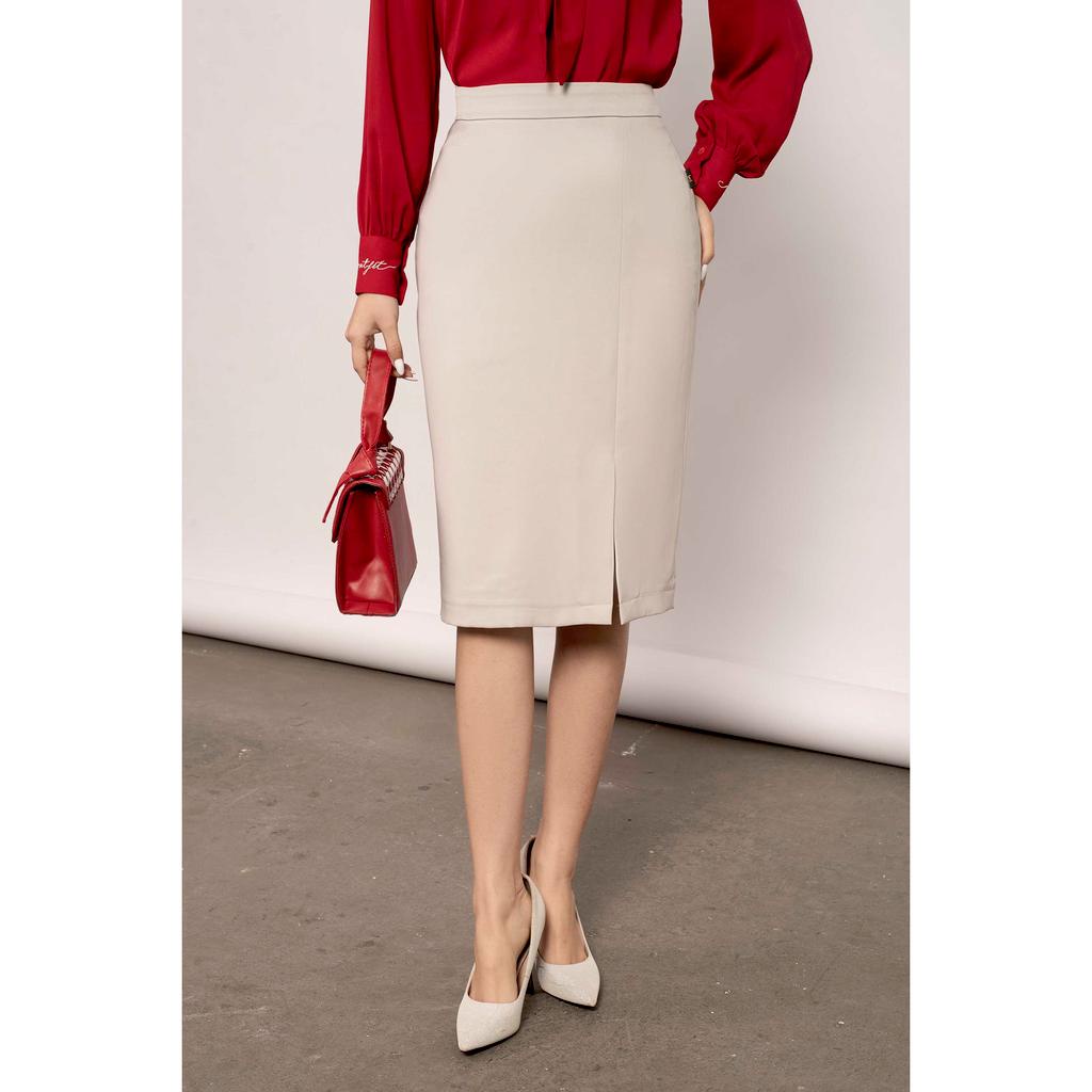 Chân váy ôm, xẻ tà MMOutfit M-JU061021111