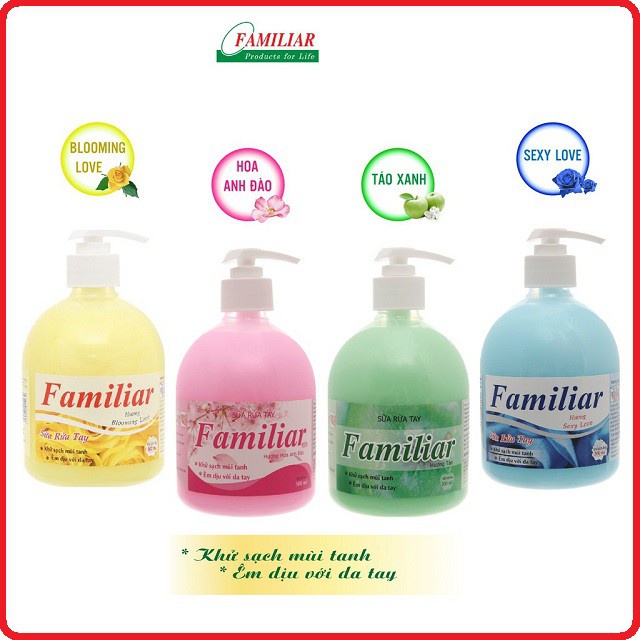 Chai Nước rửa tay Familiar 500ml | BigBuy360 - bigbuy360.vn