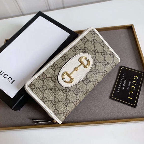 Ví Gucci Chính Hãng 100% Dùng Làm Đạo Cụ Chụp Ảnh 621889 Ví Gucci Dáng Dài Phối Khóa Cài Trẻ Trung Hợp Thời Trang