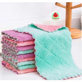Khăn Lau 2 Mặt Đa Năng Siêu Thấm Hút - Khăn Lau Tay/ Lau Bàn Ghế Tiện Lợi 🍉Duashop🍉