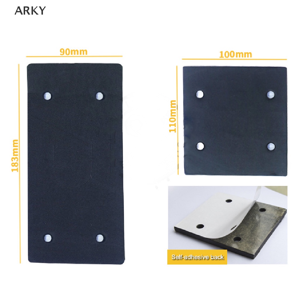 Đệm Chà Nhám Bằng Xốp Tự Dính Thay Thế Cho Máy Chà Nhám Makita 4510 Dongcheng 9035