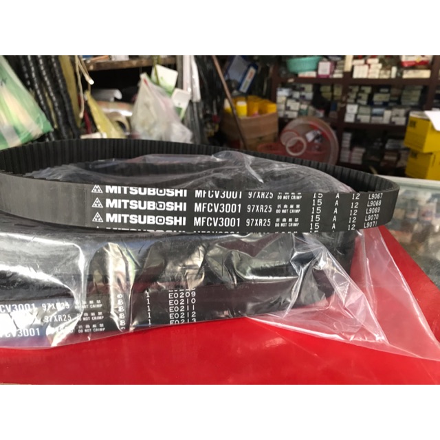 Dây curoa cam(đai cam) Toyota Fortuner,Hiace,Hilux chính hãng MITSUBOSHI
