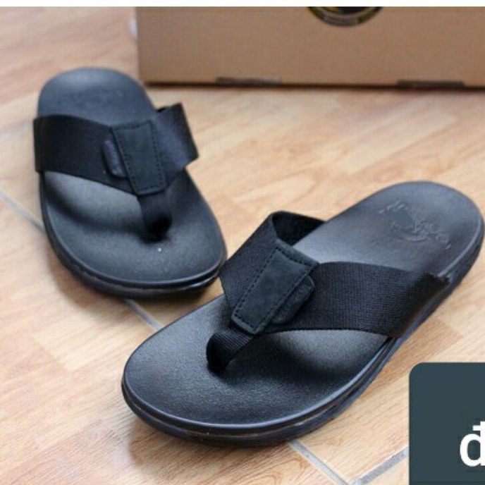 Dép nam xỏ ngón thái lan DR đendép kẹp nam DR đen tiemLK