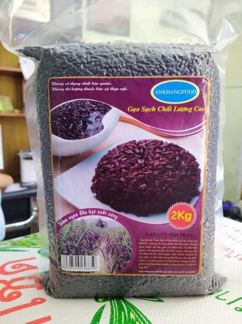 Gạo lứt tím than (lứt đen) giá Siêu Sốc 35k/1kg | BigBuy360 - bigbuy360.vn