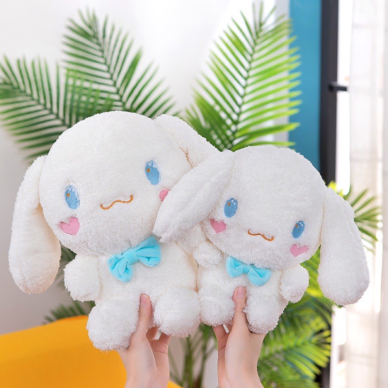 Thỏ nhồi bông tai dài dễ thương - Thỏ nhồi bông tai dài kích cỡ 25cm