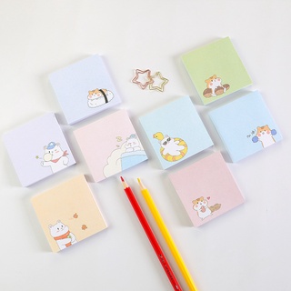 Giấy ghi chú Giấy note Sticky note gấu xinh