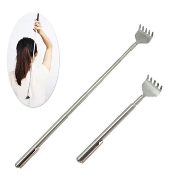 Dụng cụ gãi ngứa lưng màu bạc