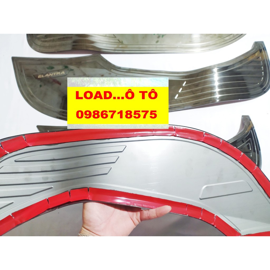 Tapbi dành cho xe Huyndai Elantra 2022-2016, Bộ ốp Titan chống trầy xước Tapbi