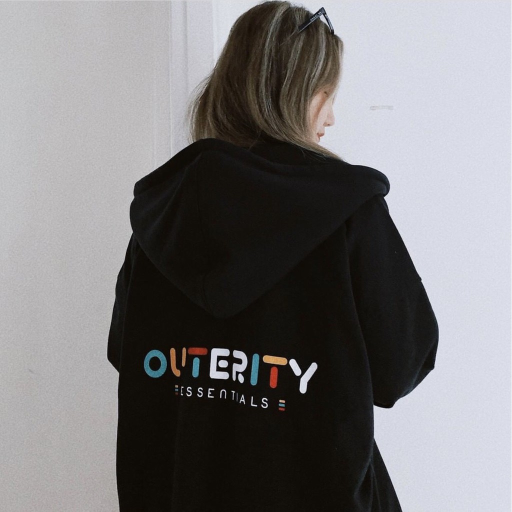 Áo KHOÁC Hoodie CẦU VỒNG OUT.ER Ulzzang Unisex 1hitshop | BigBuy360 - bigbuy360.vn