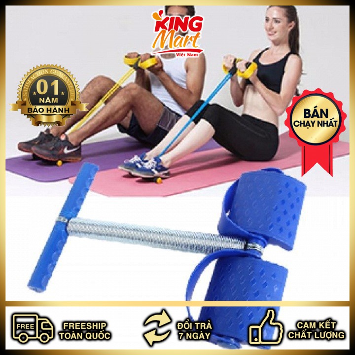 Dây tập lưng và bụng Tummy Trimmer (Xanh)(mới)