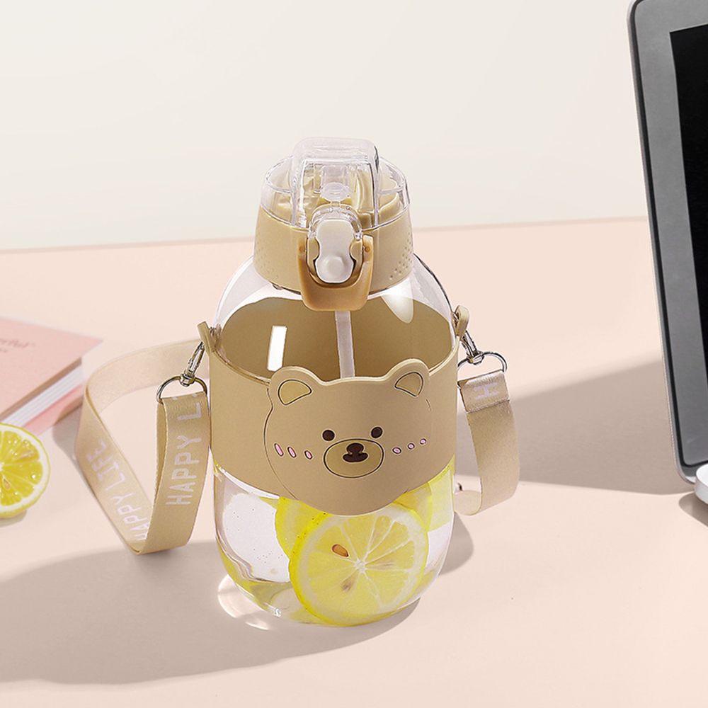 Bình Nước 1100ML Họa Tiết Hoạt Hình Dễ Thương