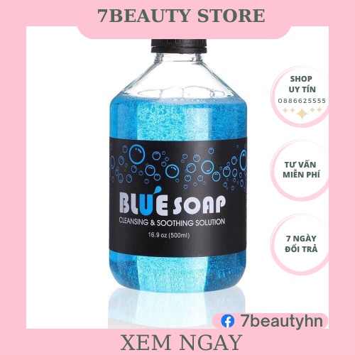 Bluesoap 500ml / dụng cụ phun xăm