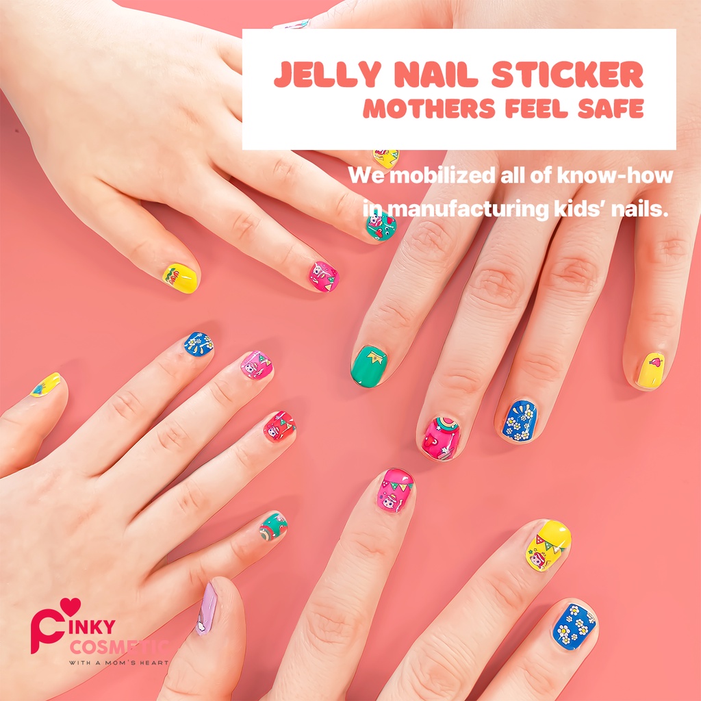 [I'm Pinky] Celeb Pinky Kids Gel Nail Sticker