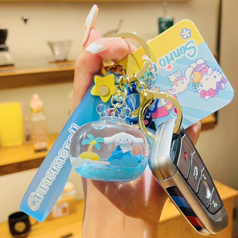Móc Khóa Phao Nổi Hình Sanrio Sáng Tạo