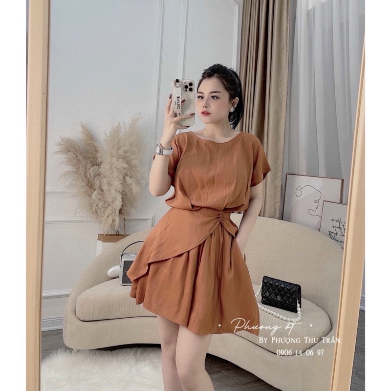 set bộ đũi mềm rúm eo (bộ cộc)