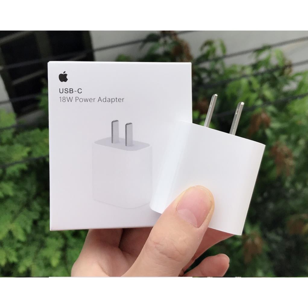 [Rẻ Vô Địch] CỦ SẠC NHANH IPHONE 18W -Cốc sạc nhanh IPhone 11 pro max 18W full box zin new chân dẹp US