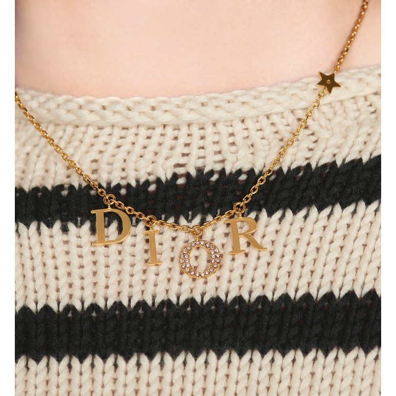 Vòng cổ Dior Thiết Kế Đơn Giản Phong Cách Retro Cho Nữ