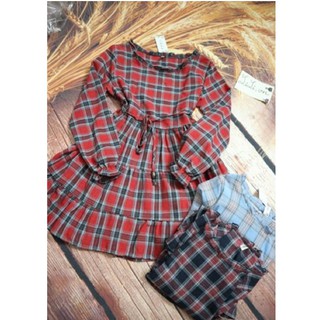 (Ảnh thật) Đầm baby doll caro (Đầm bầu)