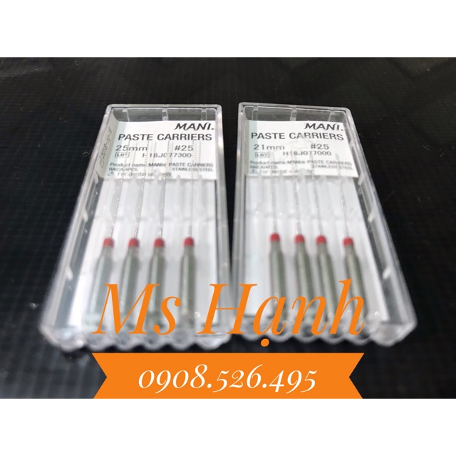 Dụng cụ nội nha Lentulo Mani