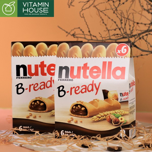 Bánh Mì Nhân Socola Nutella B-ready Đức 100g [Vitamin House]