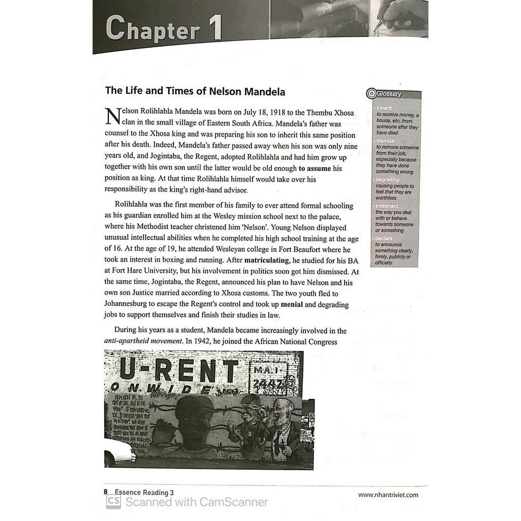 Sách Longman Essence Reading 3