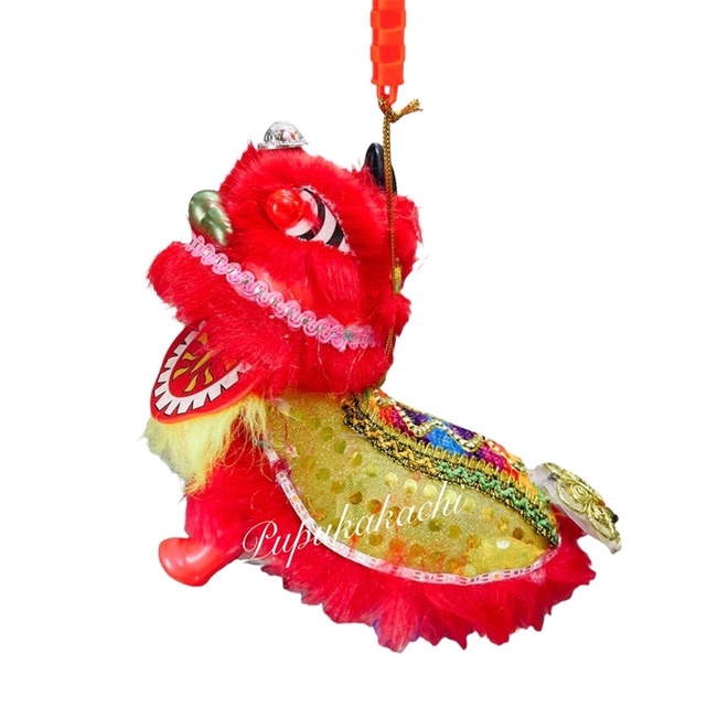 Lồng đèn trung thu Lân sẵn pin 25×18 đồ chơi trung thu