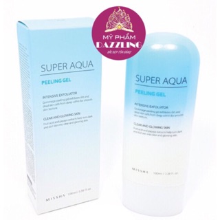 Tẩy Da Chết Missha Super Aqua D-Tox Peeling Gel