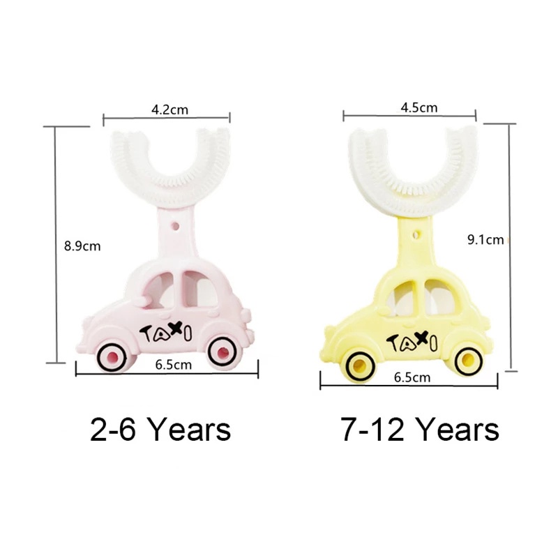 Bàn chải đánh răng 360 độ cho bé từ 2 đến 12 tuổi