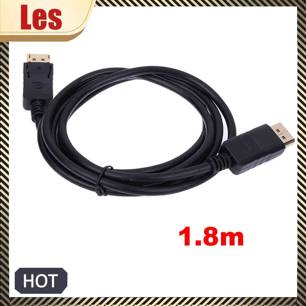 Cáp ChuyểN 6FT / 1.8M Display Port DP Sang DP Cho MàN HìNh MáY TíNh