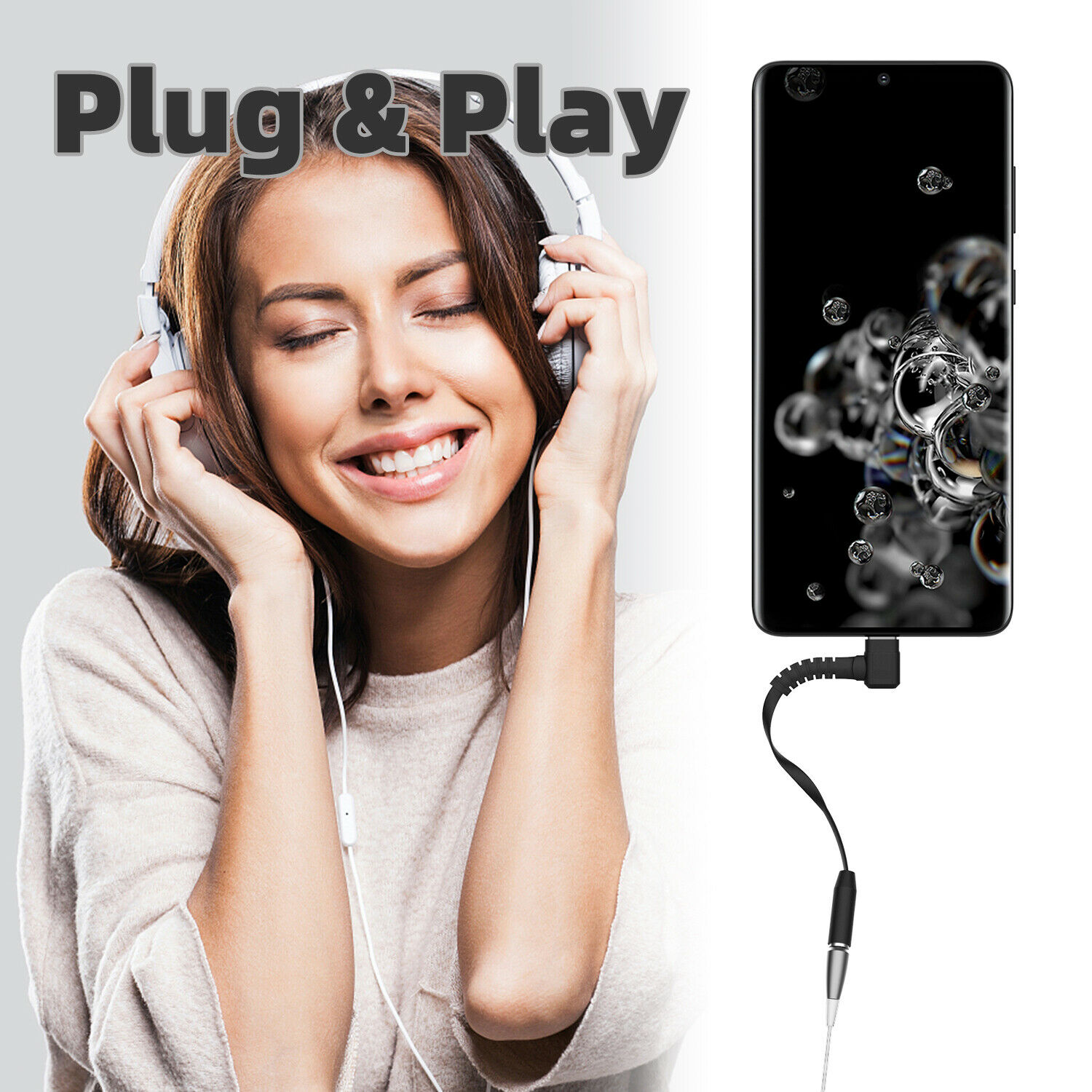 Dây Cáp Âm Thanh Cổng Usb C Aux Chuyên Dụng