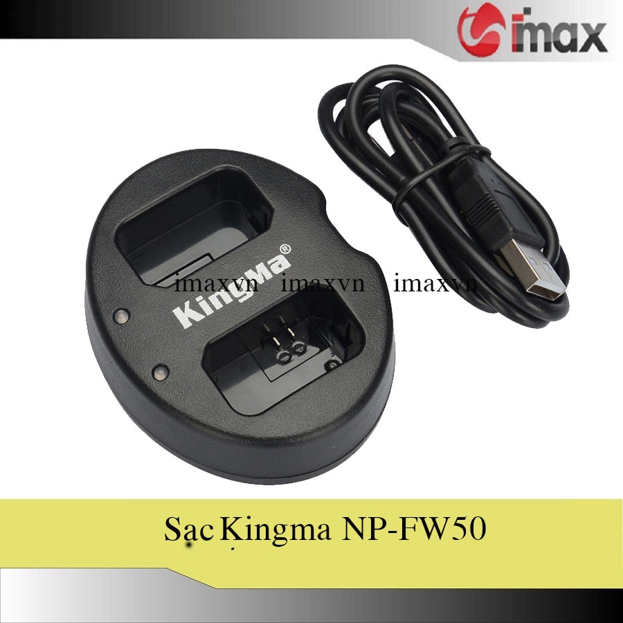 Sạc đôi máy ảnh Kingma cho Sony NP-FW50