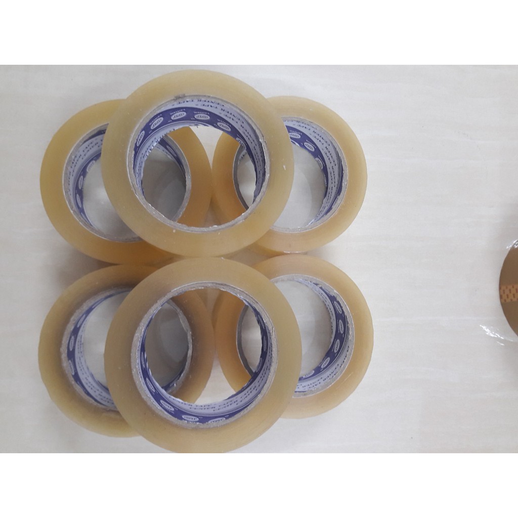 Băng keo trong/ đục trọng lượng 200gr