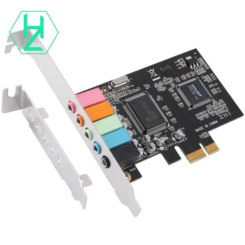 Card Âm Thanh PCIe 5.1, PCI Express 3D Stereo Audio