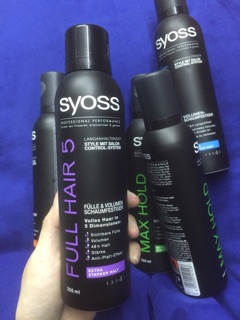 Xịt giữ nếp Syoss 🇩🇪