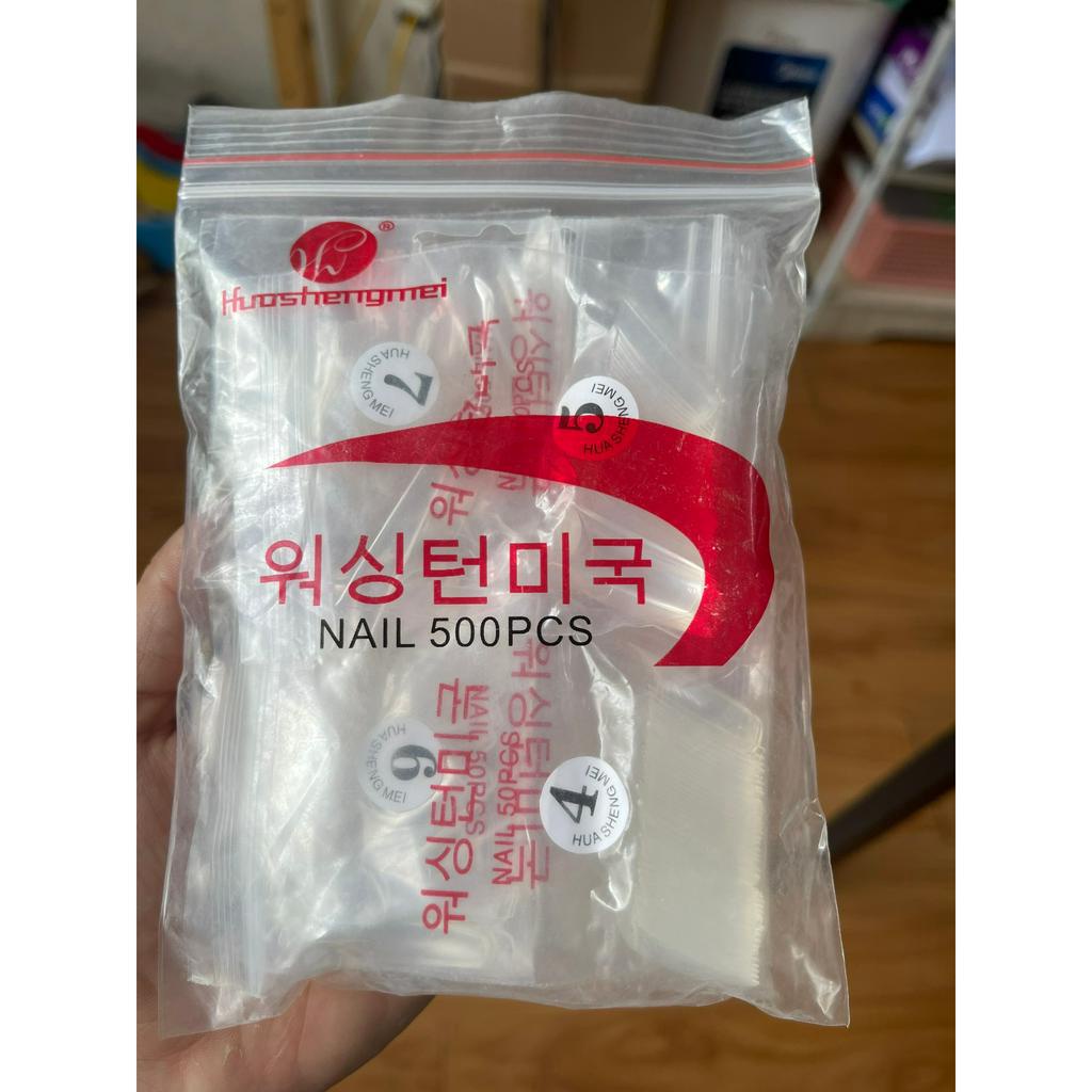 Móng nối hàn đủ số bịch 500 móng đủ size