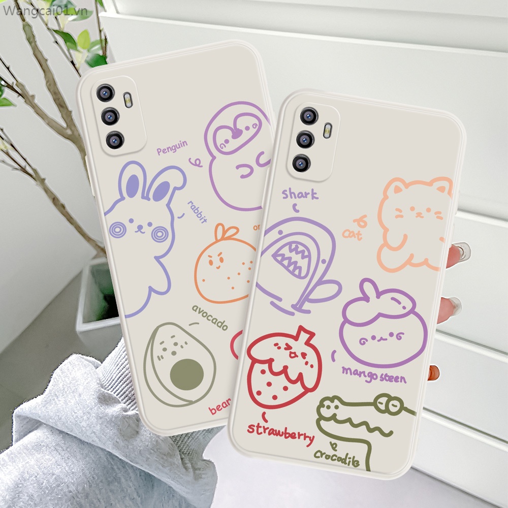 Ốp điện thoại mềm thời trang H093 cho Oppo Realme 5P 5S 5i 6 6i 6s 7 X7 Max Q3 Pro Q A91 F15 F7 A37 Narzo 50i 50A 30A