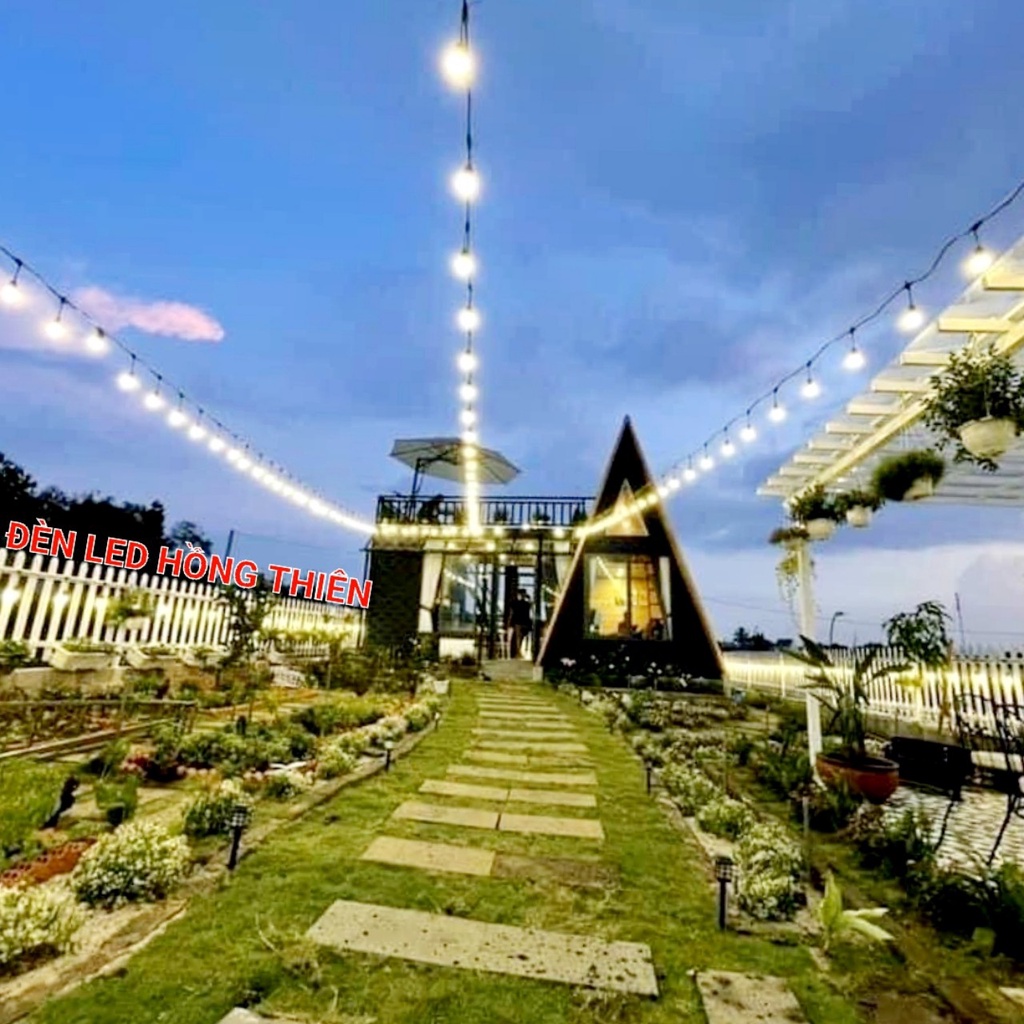 COMBO 10 BÓNG ĐÈN TRANG TRÍ KÍN NƯỚC NGOÀI TRỜI 3W SIÊU RẺ