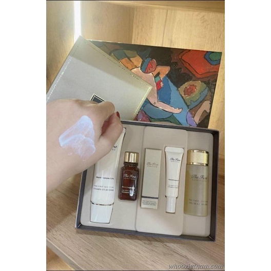 Combo 10 gói kem chống nắng vật lý OHUI The First SPF50+ PA++++ date 2025 - Chuẩn chính hãng LG