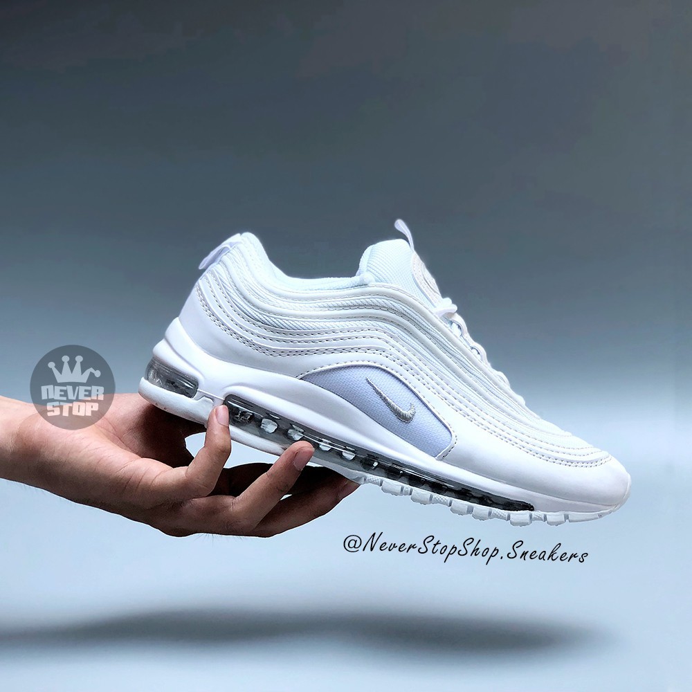 Giày NIKE AIR MAX 97 ALL WHITE [TẶNG VỚ]