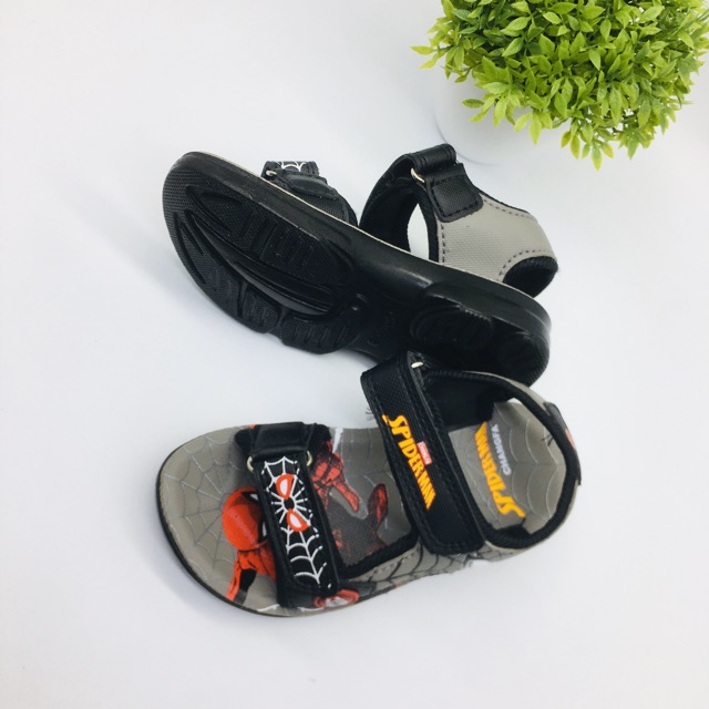 Sandal nhền nhện sz24 -36 đế dẻo da mềm siêu hot cho bé trai ( Hàng Công ty sx tại Việt nam)