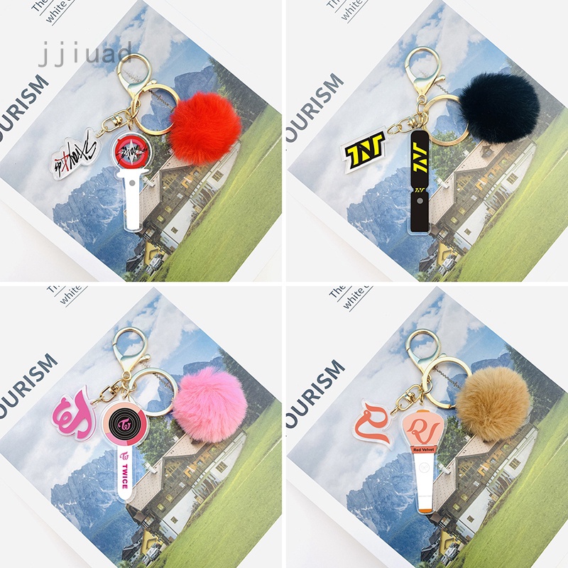 Móc Khóa Acrylic Hình Ngôi Sao Jjiuad BTS BLACKPINK EXO TWICE TNT